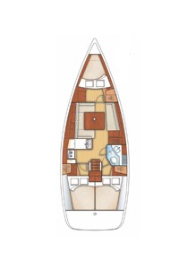 Vermietung Segelboot Bénéteau mit Führerschein