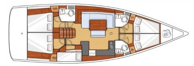 Bénéteau Oceanis 48 mieten Punat