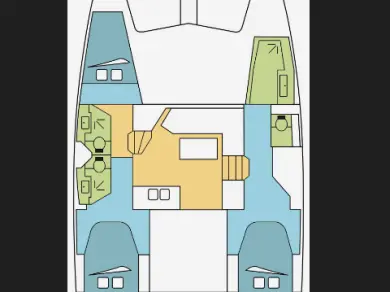 Vermietung Katamaran Fountaine Pajot mit Führerschein