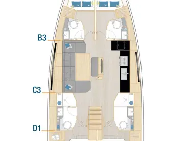 Hanse Hanse 460 mieten Kaštela