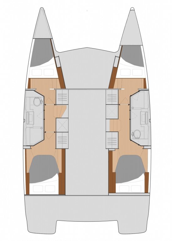 Vermietung Katamaran Fountaine Pajot mit Führerschein