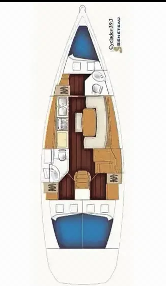 Boot mieten Fethiye günstig Cyclades 39.3