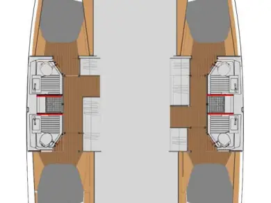 YachtCharter in Lefkáda - Fountaine Pajot Astrea 42 auf SamBoat