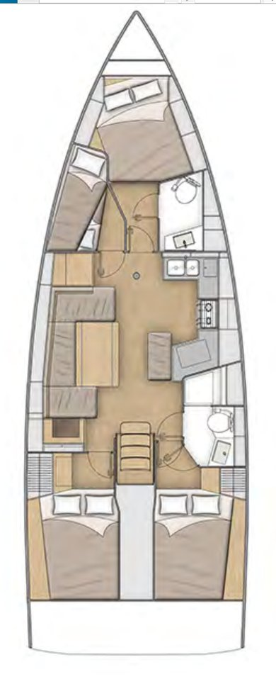 Bénéteau Oceanis 40.1 mieten Lavrion