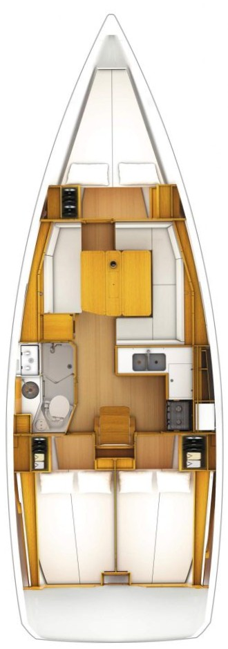 Boot mieten Gouviá günstig Sun Odyssey 389