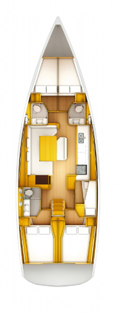 Boot mieten Lefkáda günstig Sun Odyssey 519