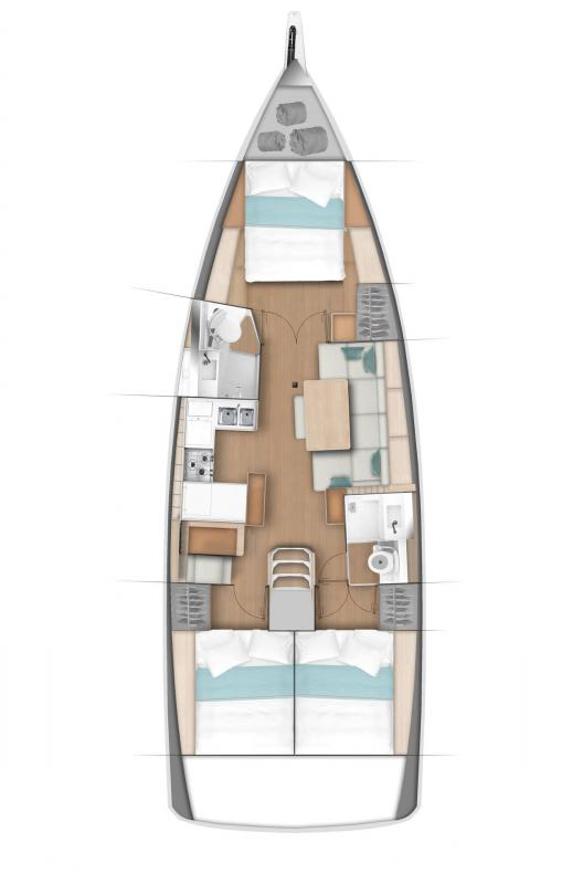 Boot mieten Kaštela günstig Sun Odyssey 440