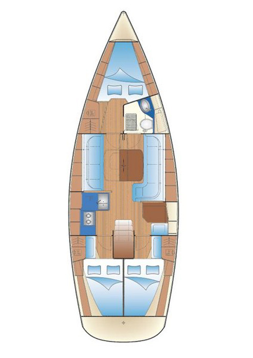 Vermietung Segelboot Bavaria mit Führerschein
