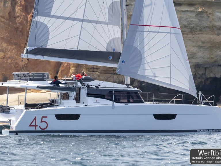 Vermietung Katamaran Fountaine Pajot mit Führerschein