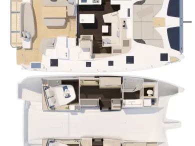 Boot mieten Can Pastilla günstig Fountaine Pajot FP 41 Maesto 3 