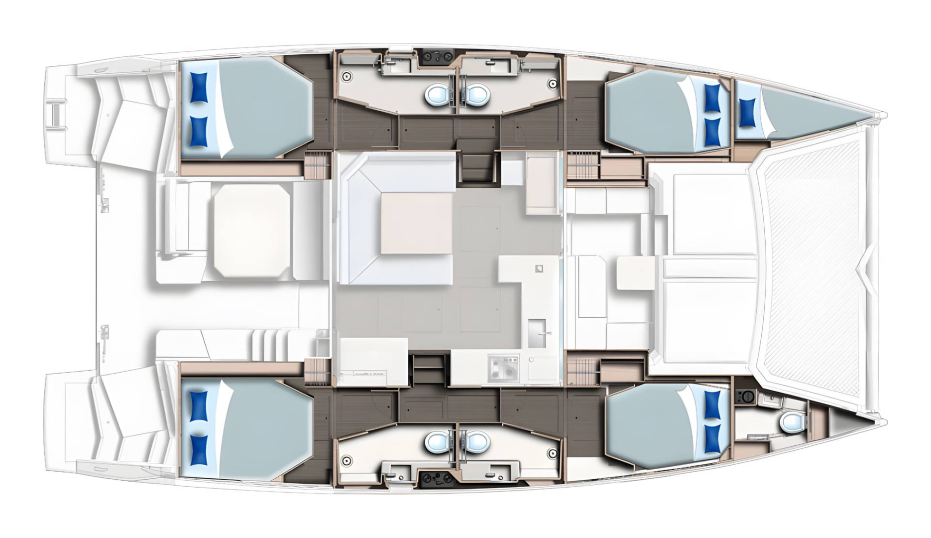 Ein Leopard Catamarans / Robertson & Caine Leopard 45 mieten in Can Pastilla