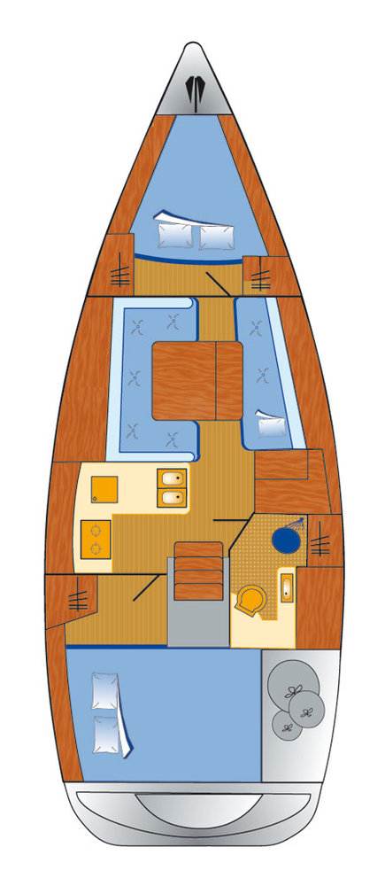 Segelboot mit oder ohne Skipper Bénéteau mieten in Pula