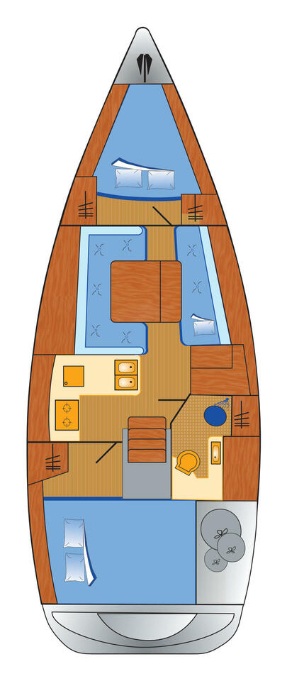 Bénéteau Oceanis 34.2 mieten Heiligenhafen