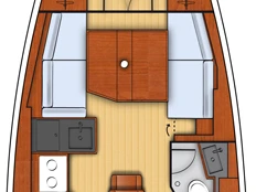 Bénéteau Oceanis 38.1 mieten Heiligenhafen