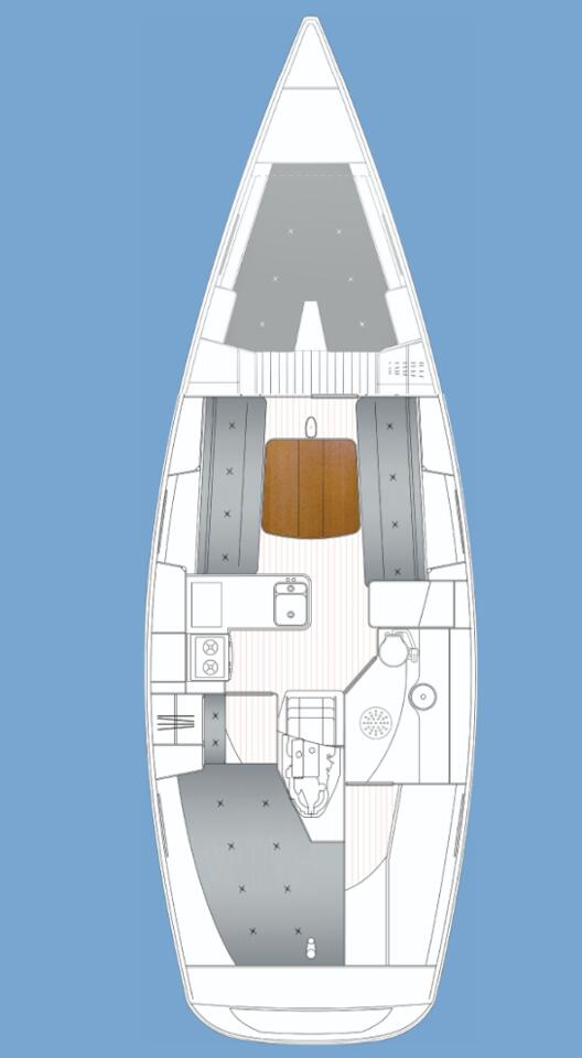 Boot mieten Heiligenhafen günstig Saare 38.2