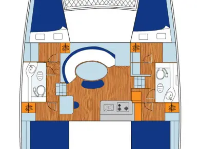 Bootsverleih Lagoon Lagoon 380 S2 Álimos Samboat