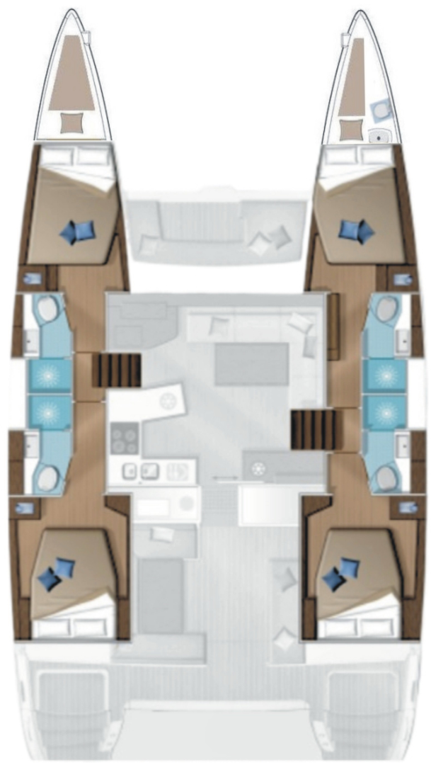 Lagoon Lagoon 450 F mieten Álimos