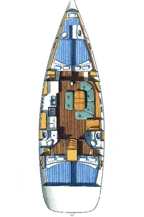 Vermietung Segelboot Bénéteau mit Führerschein
