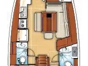 YachtCharter in Álimos - Bénéteau Oceanis 43 auf SamBoat