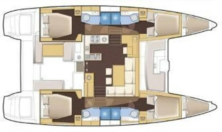 Boot mieten Álimos günstig Lagoon 450 F