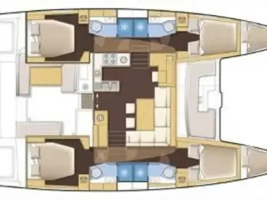 Boot mieten Álimos günstig Lagoon 450 F