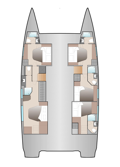 Katamaran mit oder ohne Skipper Fountaine Pajot mieten in Road Town