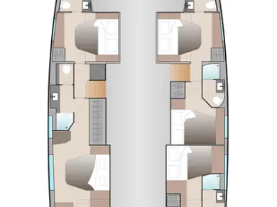 Katamaran mit oder ohne Skipper Fountaine Pajot mieten in Road Town