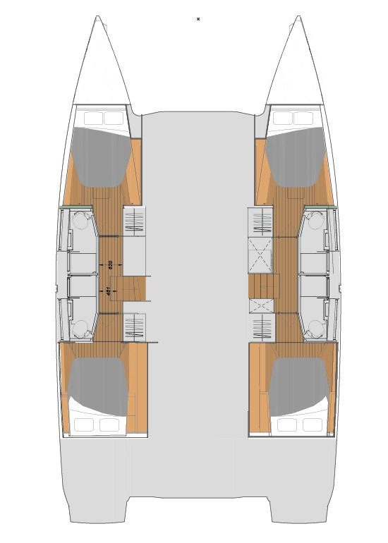 Vermietung Katamaran Fountaine Pajot mit Führerschein