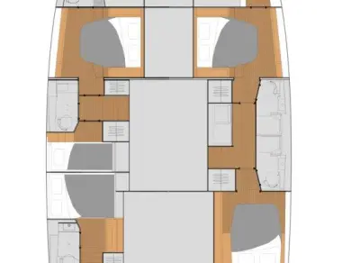 Vermietung Katamaran Fountaine Pajot mit Führerschein