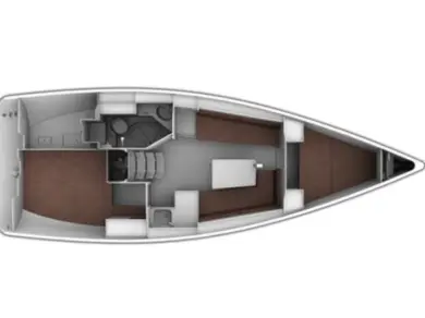 Vermietung Segelboot Bavaria mit Führerschein