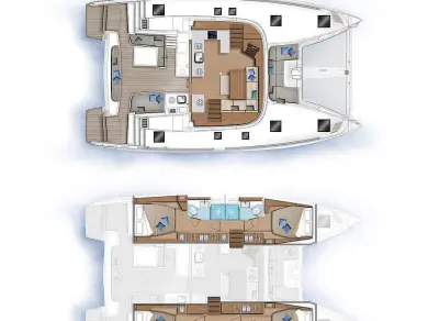Boot mieten Álimos günstig Lagoon 46