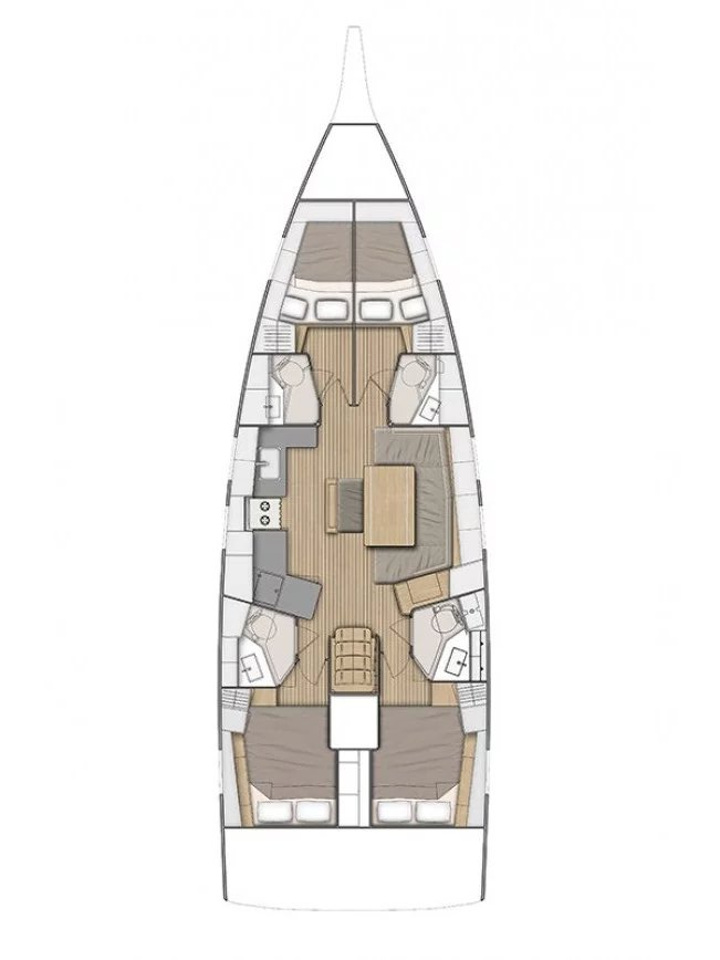 Segelboot mit oder ohne Skipper Bénéteau mieten in Álimos