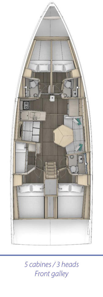 Vermietung Segelboot Dufour mit Führerschein