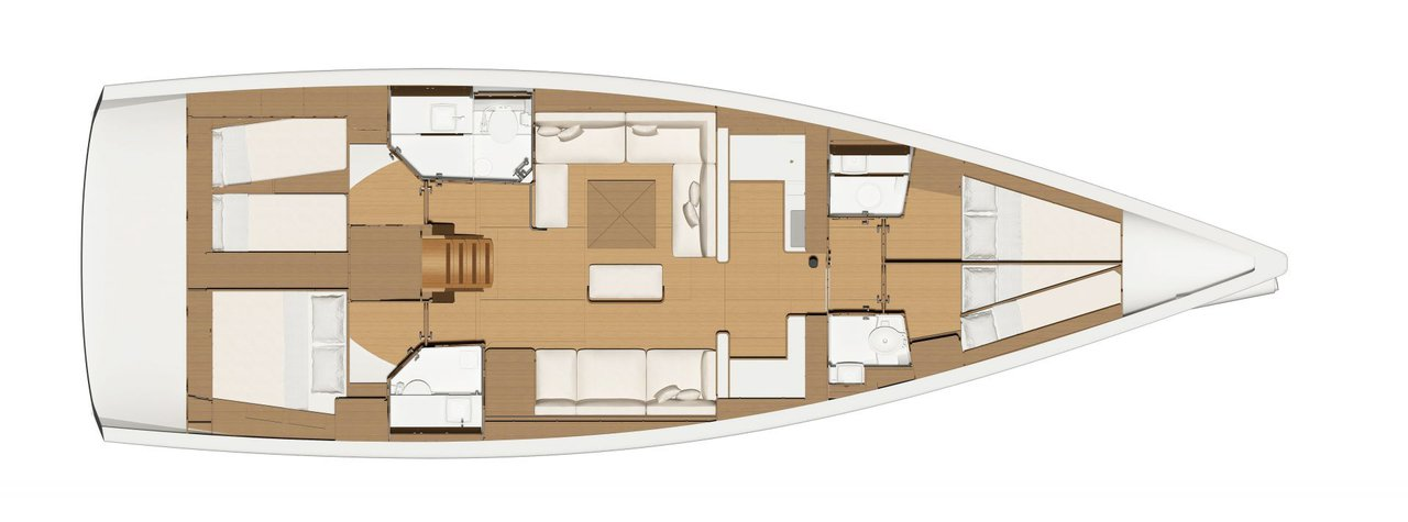 Vermietung Segelboot Dufour mit Führerschein
