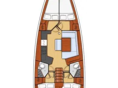 Boot mieten Lefkáda günstig Oceanis 45