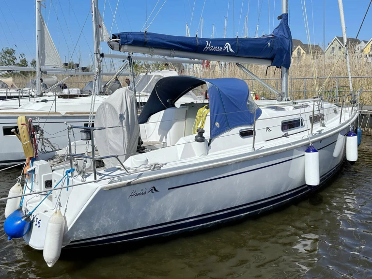 Vermietung Segelboot Hanse mit Führerschein