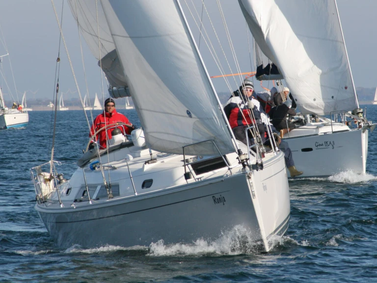 Vermietung Segelboot Hanse mit Führerschein