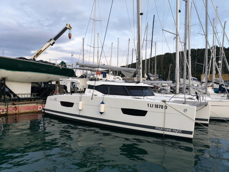 YachtCharter in Olbia - Fountaine Pajot Lucia 40 auf SamBoat