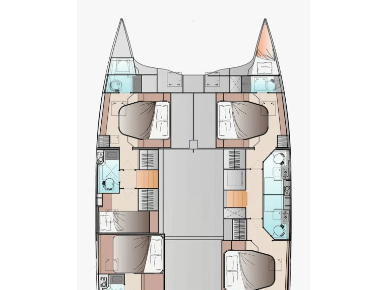 Fountaine Pajot FP 48 mieten Castellammare di Stabia