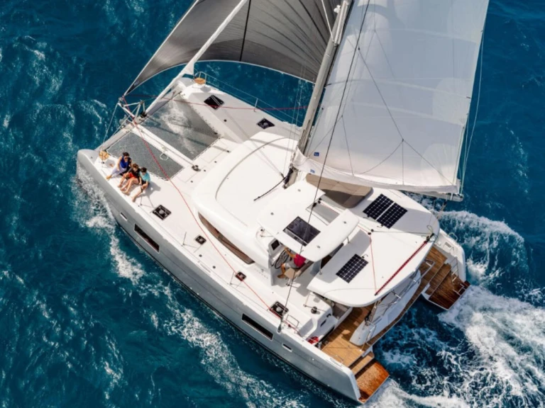 Boot mieten Pianottoli-Caldarello günstig Lagoon 42