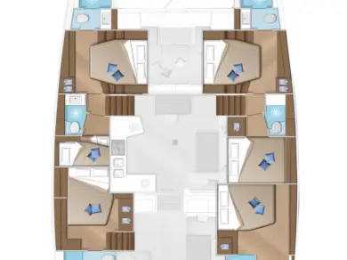 YachtCharter in Bonifacio - Lagoon Lagoon 52 auf SamBoat